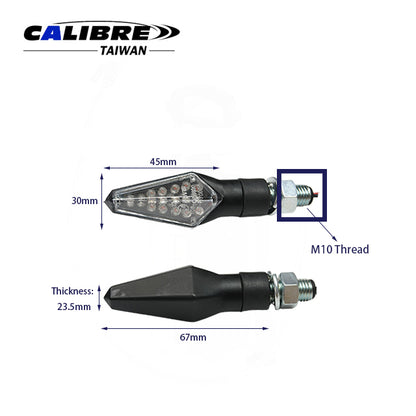Universal, LED Indicator E-approved