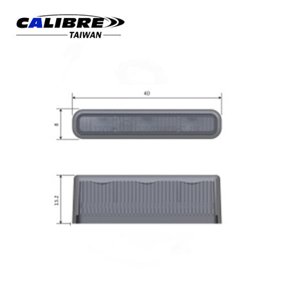 Rear Lantern LED Black Smoke Lens