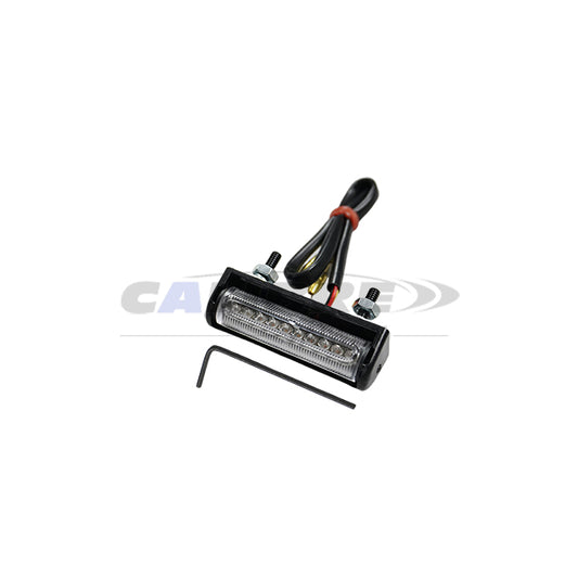 Taillight LED Clear Lens Adjustable E-Approved
