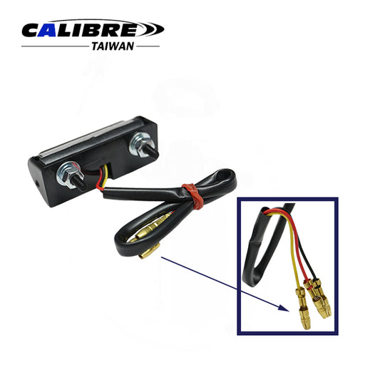 Taillight LED Clear Lens Adjustable E-Approved