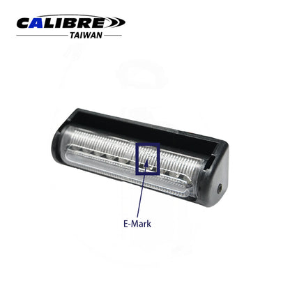 Taillight LED Clear Lens Adjustable E-Approved