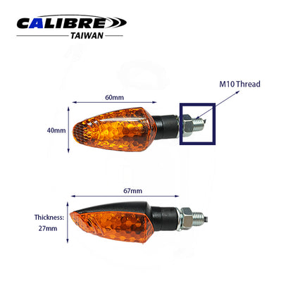 Universal 12V21W Bulb Type Indicator R/L E-approved