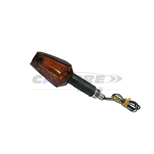 MP Turn Signal Black 12V 21W E-Approved