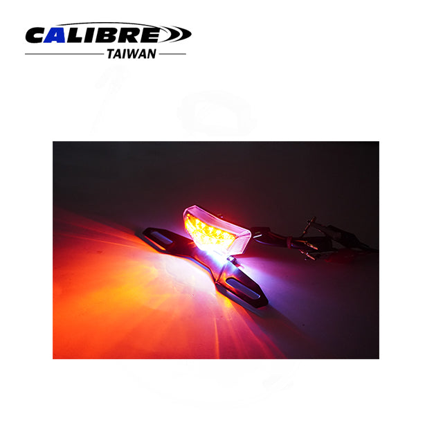MP Rear Lantern with Shield Holder LED Clear Glass E-Approved