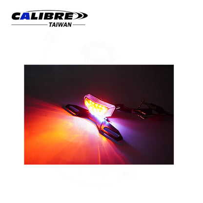 MP Rear Lantern with Shield Holder LED Clear Glass E-Approved