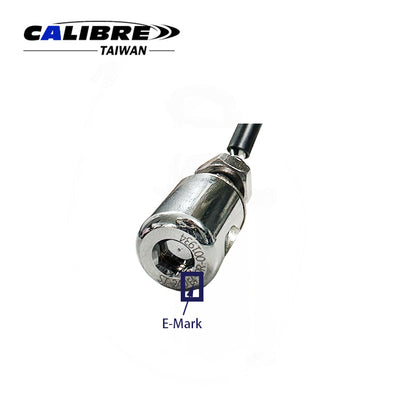 License Plate Light LED M6 Bolt Chrome E-Approved