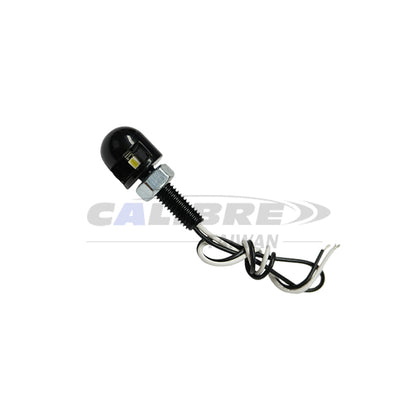 Motorcycle License Plate Light LED M6 Bolt Round