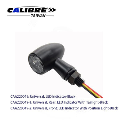 CAA220049 TAIWAN CALIBRE Motorcycle Universal LED Indicator