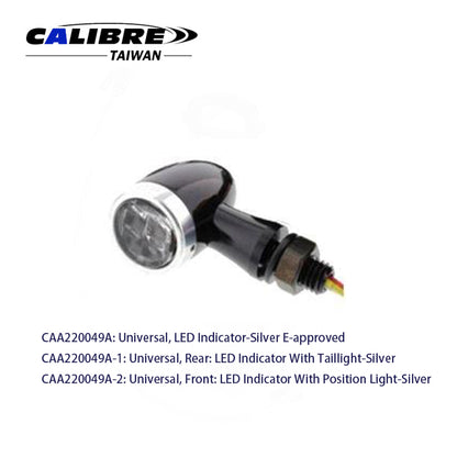 CAA220049 TAIWAN CALIBRE Motorcycle Universal LED Indicator