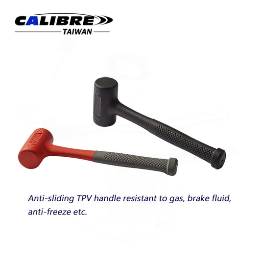 Dead blow hammer ball peen