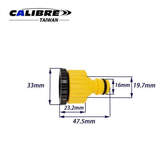 3/4” To 1/2” Threaded Tape Connector