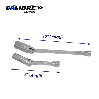 3/8” Dr 6PT  6” Length Magnetic Swivel Spark Plug Socket