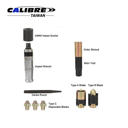 Universal Locking Wheel Nut Removal Set