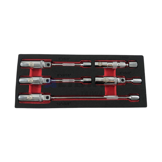 CAB940001 CALIBRE 5pc Magnetic Swivel Spark Plug Socket Set
