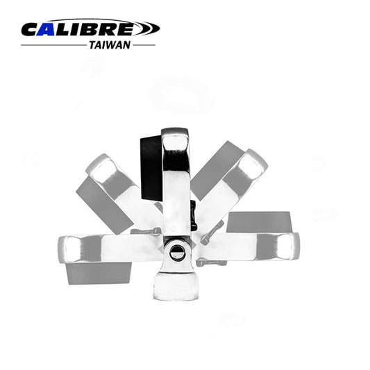 8pc Reversible Flex-Head Ratcheting Wrench