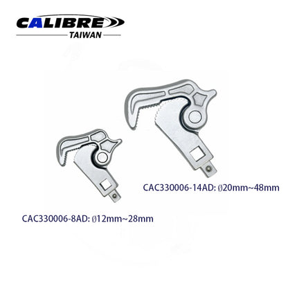 CAC330006 CALIBRE Spring Loaded Crowfoot Wrench & Adapter