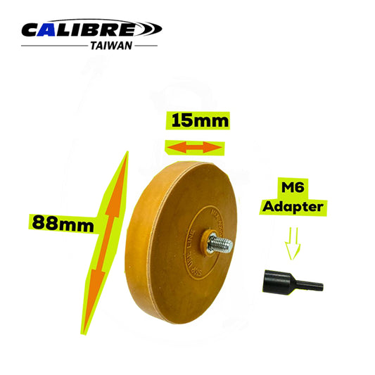 Eraser Wheels + M6 adaptor Kit