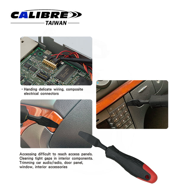 prevents scratches while prying