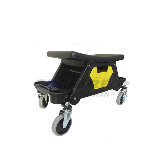 4 Wheel Tool Cart - With Drawer & 2 x Side Tool Tray