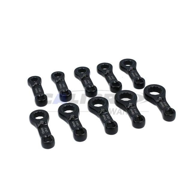 10pc 3/8" Dr Ratchet Ring Torque Adaptor Set