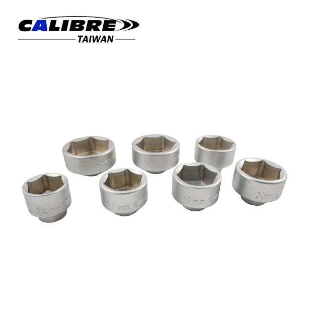 7pc 3/8” Oil Filter Socket