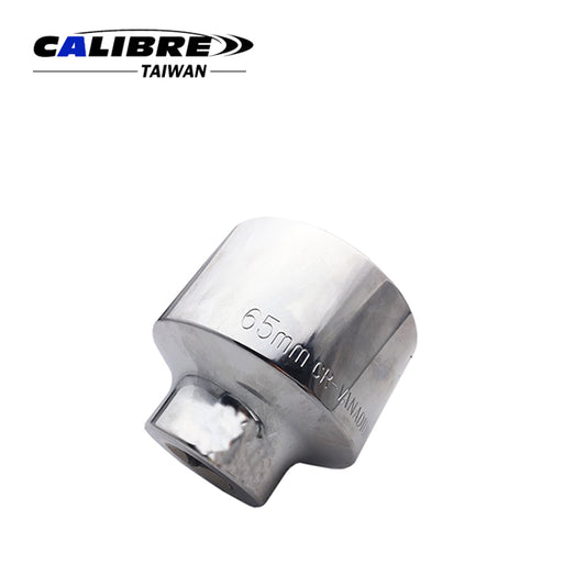 Chrome Plated 65mm 3/4”Dr. Axle Nut Socket