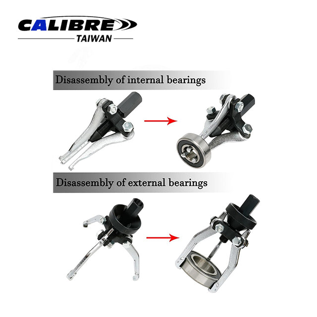 2 & 3-Jaw Internal & External Puller Set