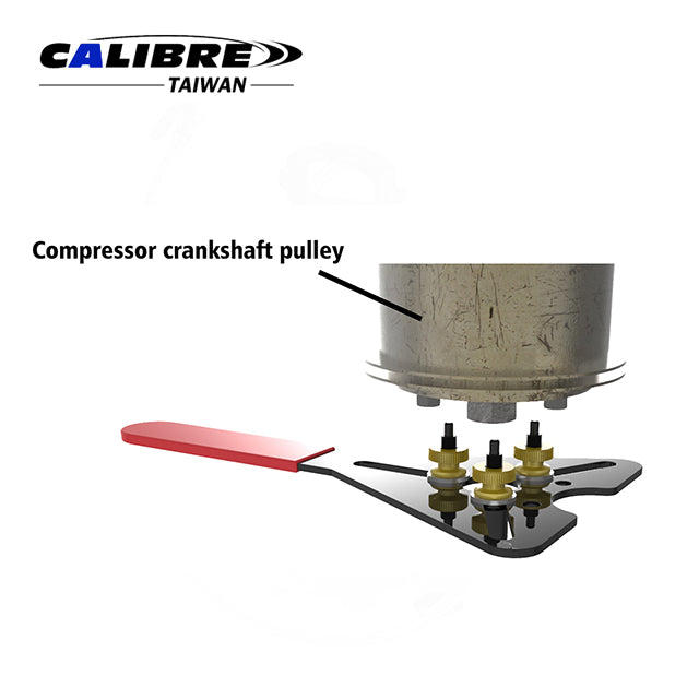 Compressor Belt Pulley Support Wrench