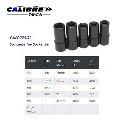 CAE0275 TAIWAN CALIBRE Tap Socket Set