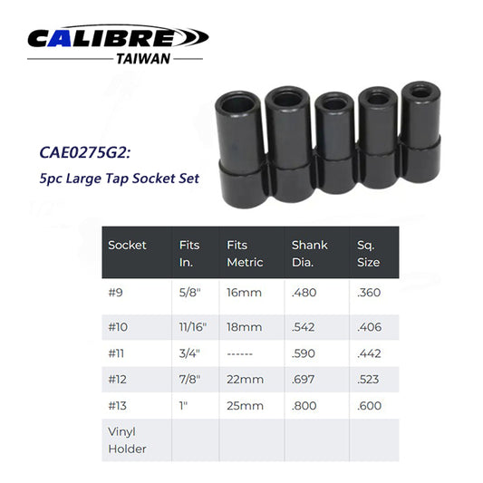 CAE0275 TAIWAN CALIBRE Tap Socket Set