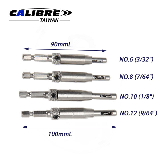 Self-Countering Drill Bit Guide