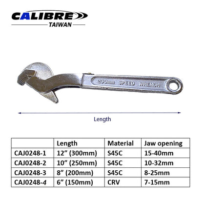Speed Wrench 6-12 inch