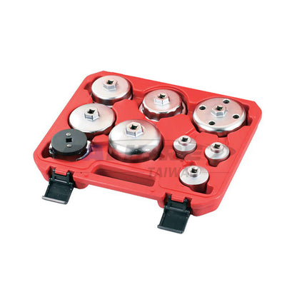 9pc Oil Filter Wrench Set
