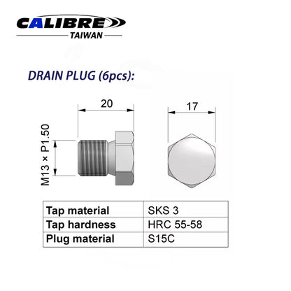 (M13x1.5P) Oil Drain Repair Kit