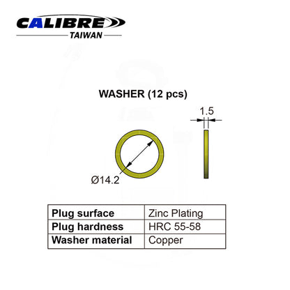 M14 × 1.25P for Oil Drain Plug Repair Kit