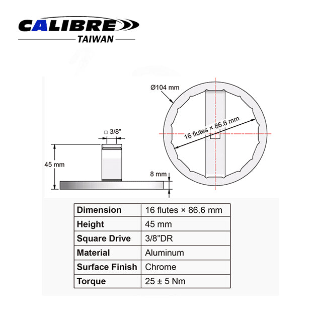 for BMW & Volvo Oil Filter Removal Tool