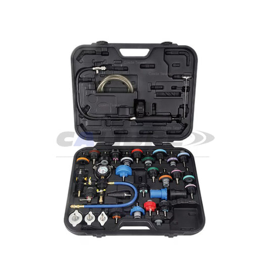 35pc Cooling System Leakage Tester and Vacuum-Type Coolant Refilling Kit