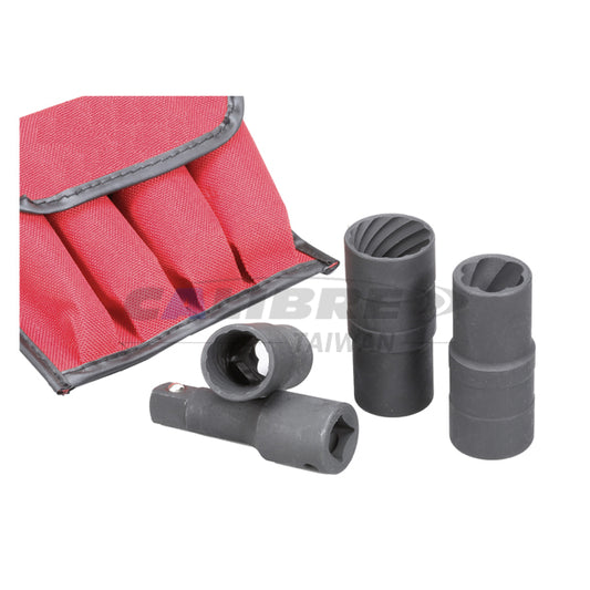 1/2” Dr Double-Sided Twist Socket Set