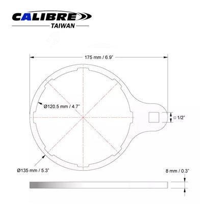 Isuzu Fuel Filter Wrench