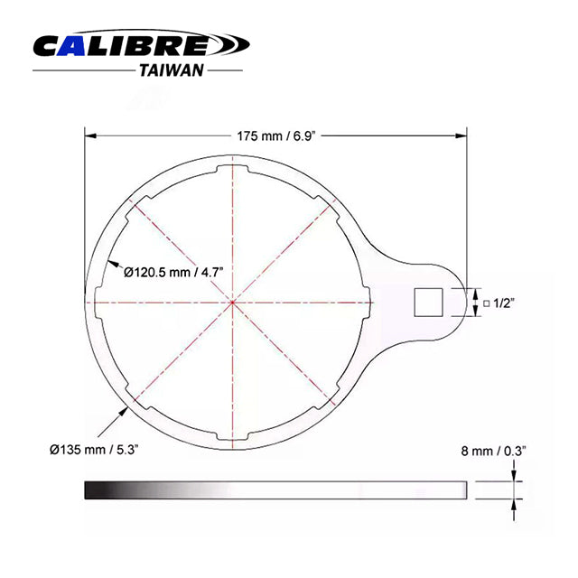 Isuzu Fuel Filter Wrench