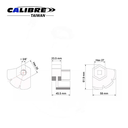 Fuel Filter Removal Tool for Toyota and Lexus Diesel Engines