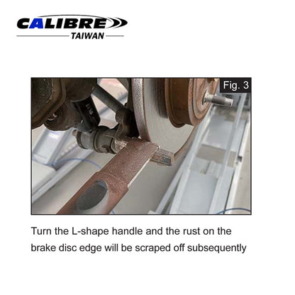 Brake Disc Rust Removal 