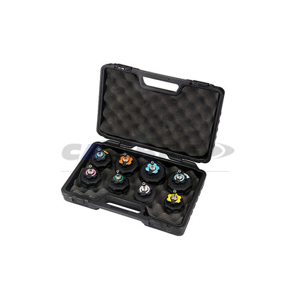 8pc Cooling System Test Cap Set for Chinese Vehicles