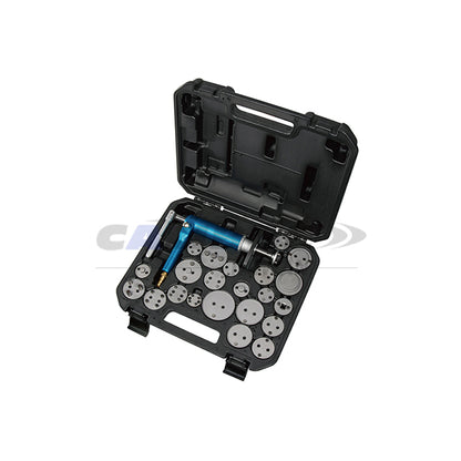 23pc Pneumatic Brake Caliper Tool for Winding Back Brake Piston Brake Pad Changing Tool Set