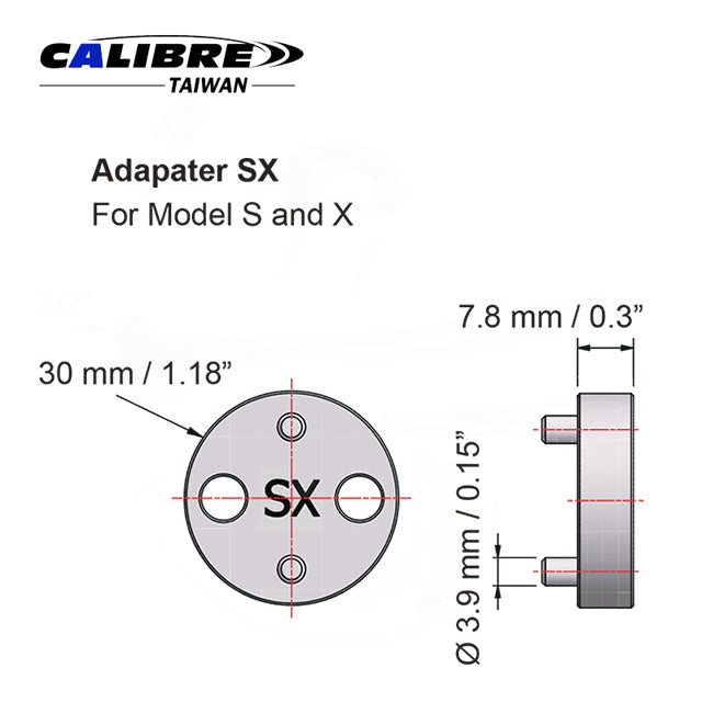 CAK0147T TAIWAN CALIBRE Air Powered Brake Caliper Wind Back Tool for Tesla Models