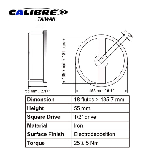 Oil Filter Wrench for MAN Truck and Bus