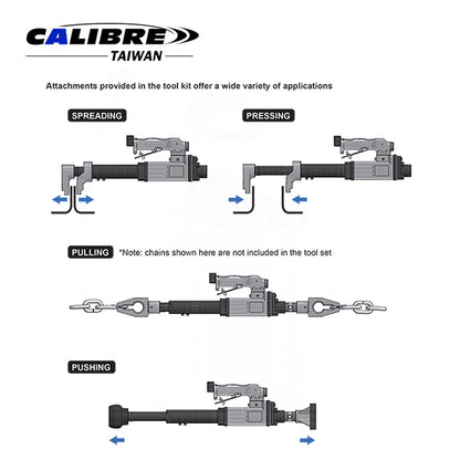 Pneumatic Auto Body Frame Push and Pull Tool Set