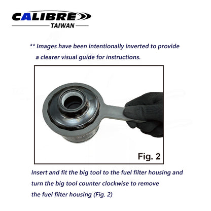 Wrench Set for Removing Fuel Filter and Sensor Mitsubishi 2.5D