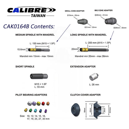 15pc Clutch Alignment Tools