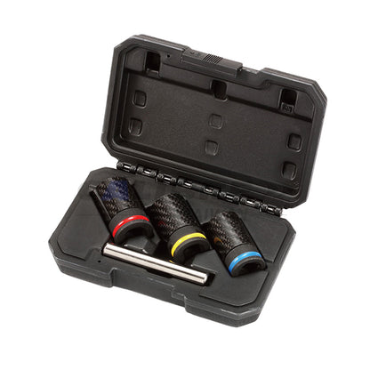 4pc Carbon Fiber Twist Socket Set